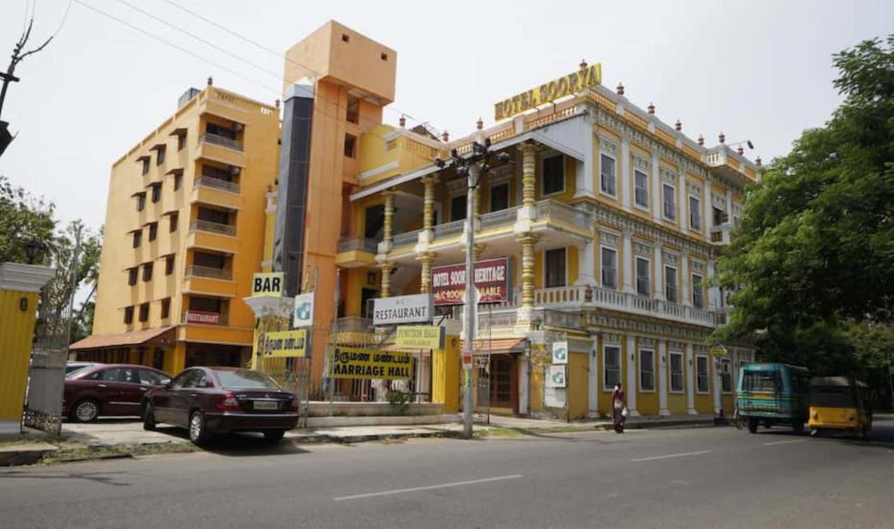 Hotel Soorya Heritage Inn Пондичерри Экстерьер фото